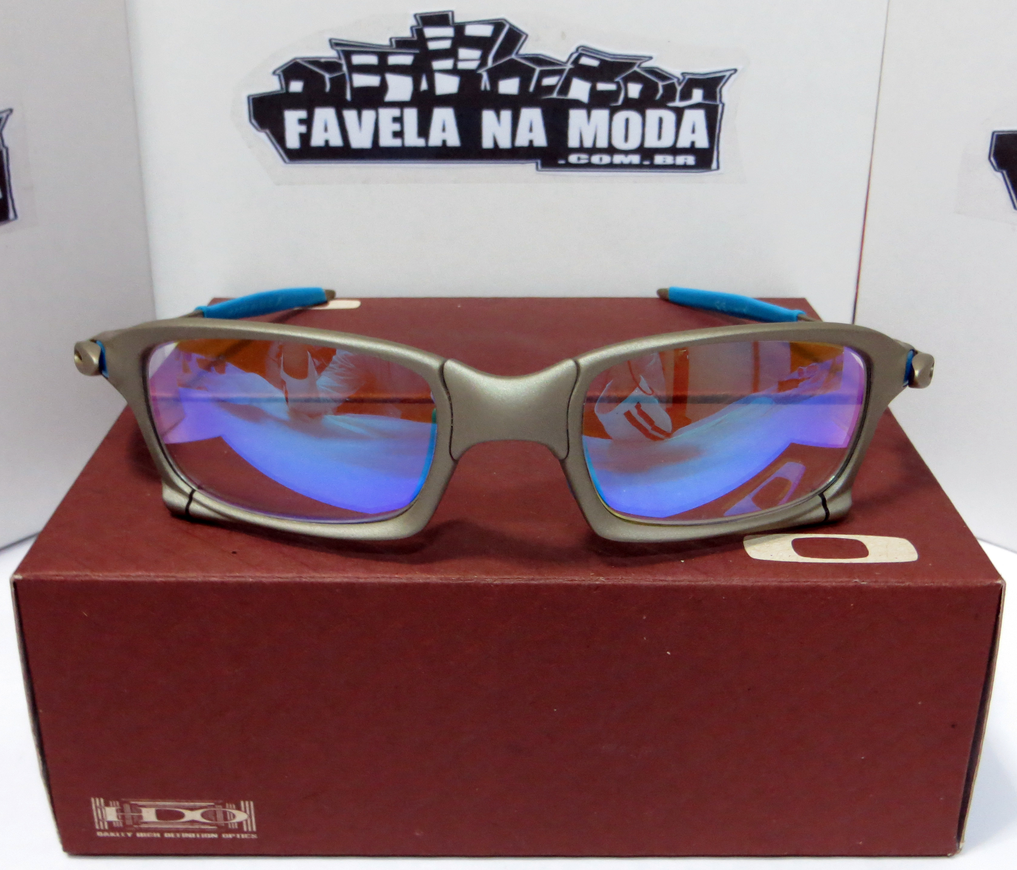 Oculos oakley juliet quadrado